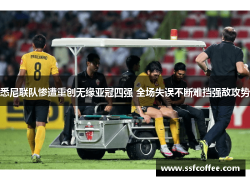 悉尼联队惨遭重创无缘亚冠四强 全场失误不断难挡强敌攻势